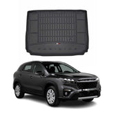 OMAC Premium Bandeja Maletero Alfombrilla para Suzuki SX4 S-Cross 2018-2025 TPE